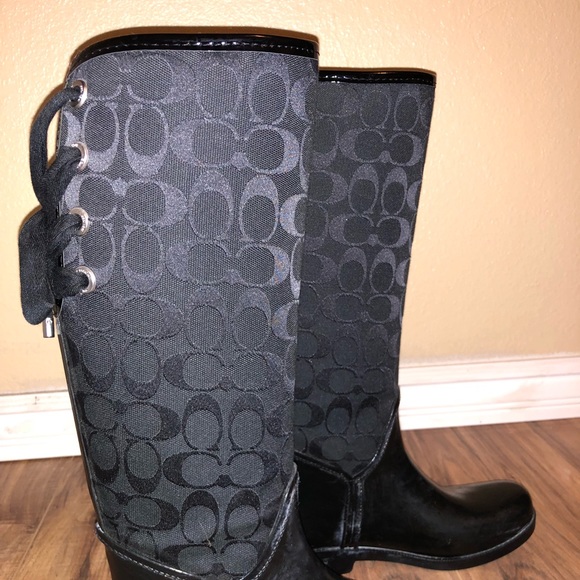 COACH rain boots - Picture 2 of 7